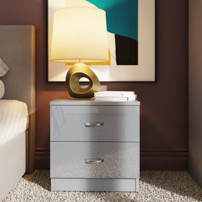 Chilton grey gloss bedside lifestyle b