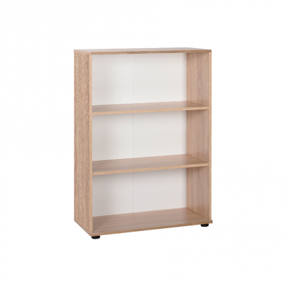 Home Office Filing Bookcase in Sonoma Light Oak Finish