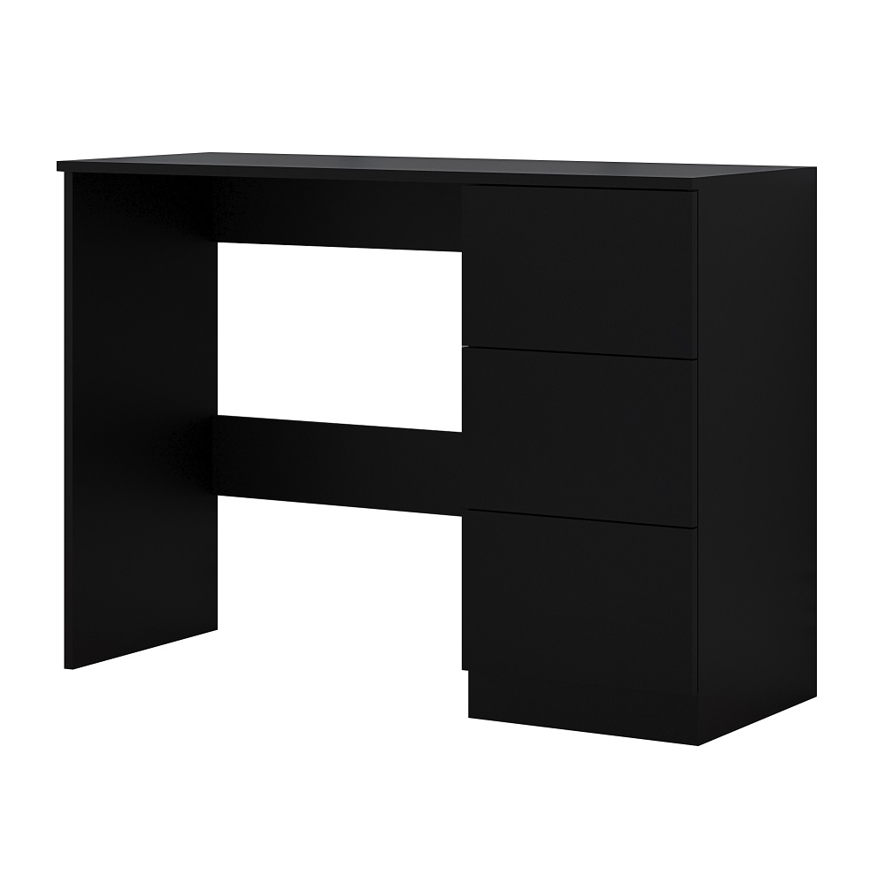 matt black dressing table