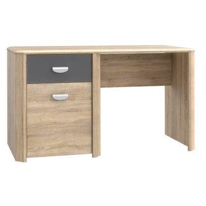 Yoop Dressing Table Study Desk – Sonoma Oak Matt Finish - Image 2