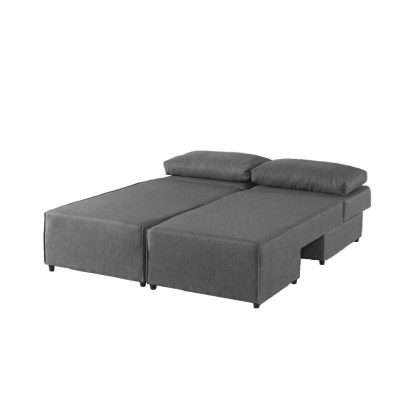 Armada Flexi Sofabed - Light Grey - Image 4