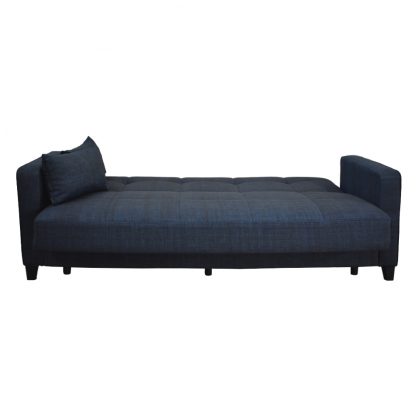 Carmen 3 Seater Sofabed - Blue - Image 5