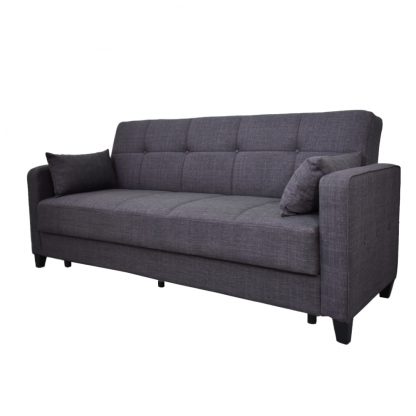 Carmen 3 Seater Sofabed - Purple - Image 3