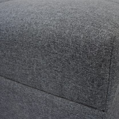 Harmony Storage Footstool - Dark Grey - Image 5