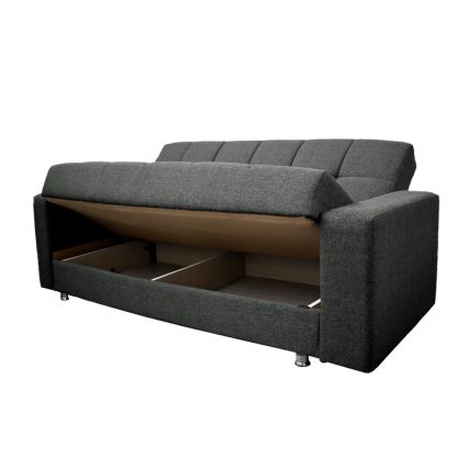 Nari 3 Seater Sofabed - Dark Grey - Image 5