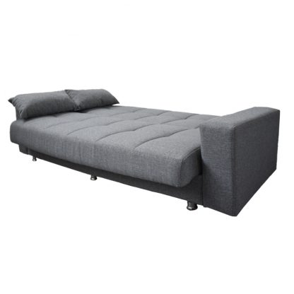 Nari 3 Seater Sofabed - Light Grey - Image 3