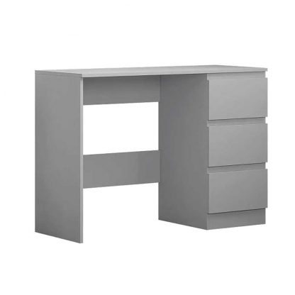 matt grey desk