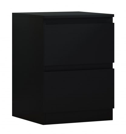 Carlton matt black bedside angle co