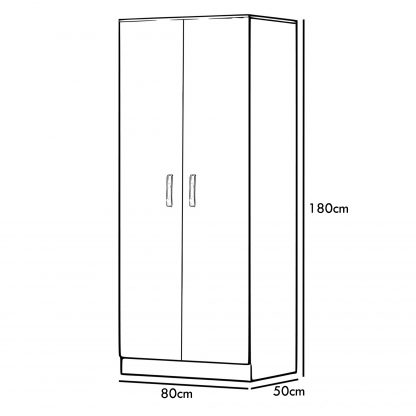 Tunis wardrobe dimensions new