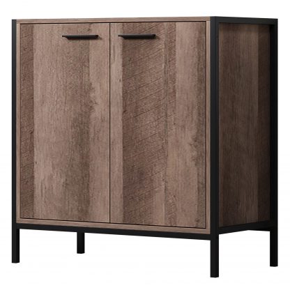 Industrial Inspired 2 Door Large Sideboard - Image 5