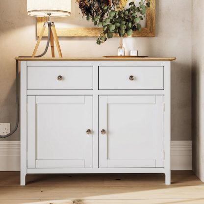 TABERNO 2 DOOR 2 DRAWER SIDEBOARD - LINEN