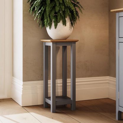 TABERNO SIDE TABLE - DOVE GREY