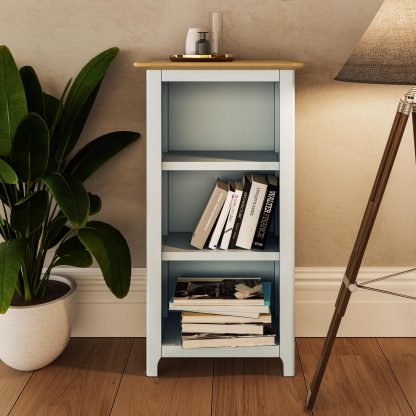 TABERNO 3 TIER BOOKCASE - LINEN - Image 3