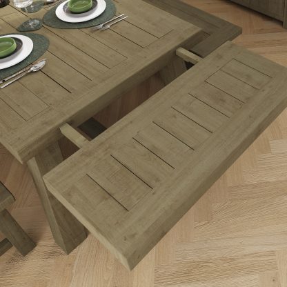 Saltash 2M Fixed Top Dining Table - Image 2