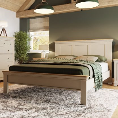 Faire 5ft Panel Bed in Putty - Image 8