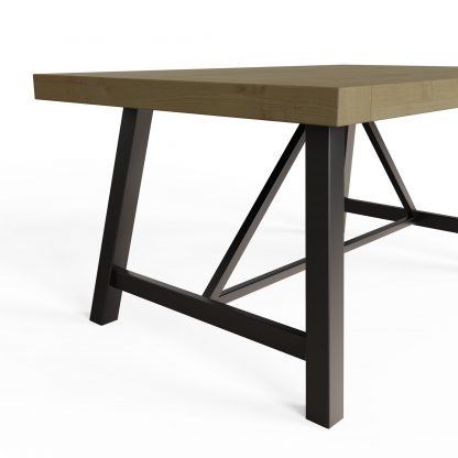 Lowry 1.6M Fixed Top Dining Table - Image 4