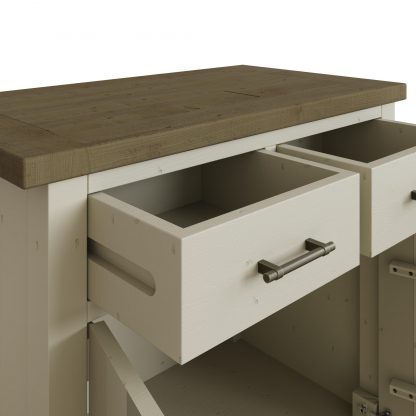 Purbeck Truffle Small Sideboard - Image 8