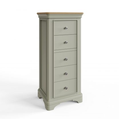 Faire 5 drawer chest sage green co ang