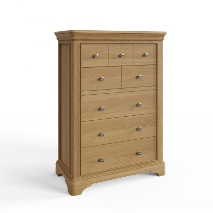 Faire 8 drawer chest Oak co ang