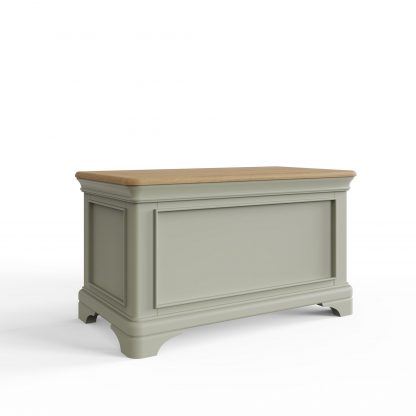 Faire blanket box sage green co ang