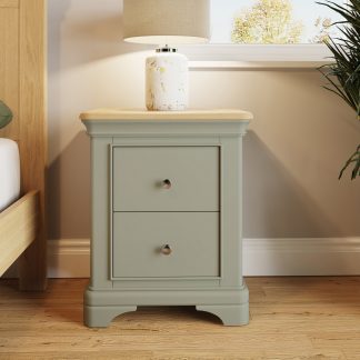 Faire Bedside Sage Green lifestyle b