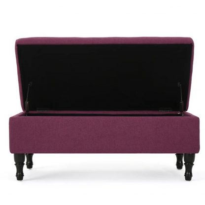 Fuchsia Ottoman co open