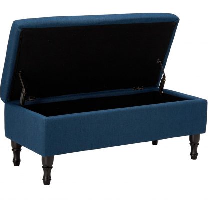 Indigo Blue Ottoman co open