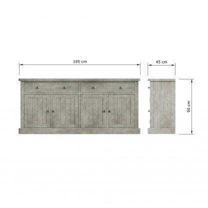 Bowood large sideboard dimensions