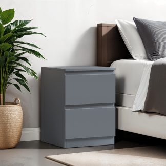 Carlton bedside dark grey lifestyle a