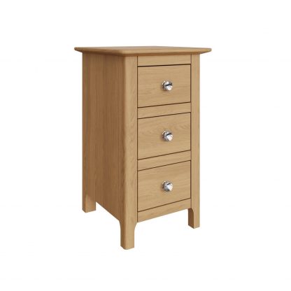 TABERNO 3 DRAWER SLIM CHEST - NATURAL OAK - Image 3