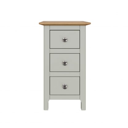 TABERNO 3 DRAWER SLIM CHEST - SAGE GREEN - Image 5