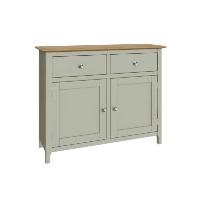 TABERNO 2 DOOR 2 DRAWER SIDEBOARD - SAGE GREEN - Image 4