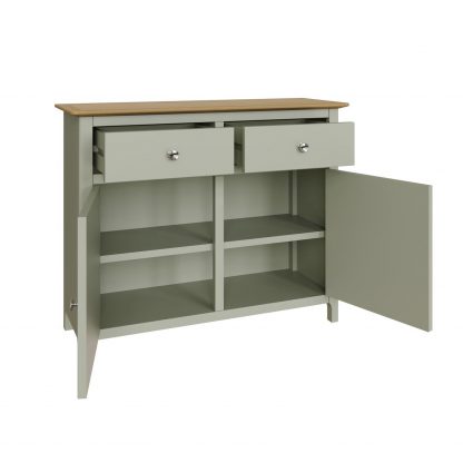 TABERNO 2 DOOR 2 DRAWER SIDEBOARD - SAGE GREEN - Image 5